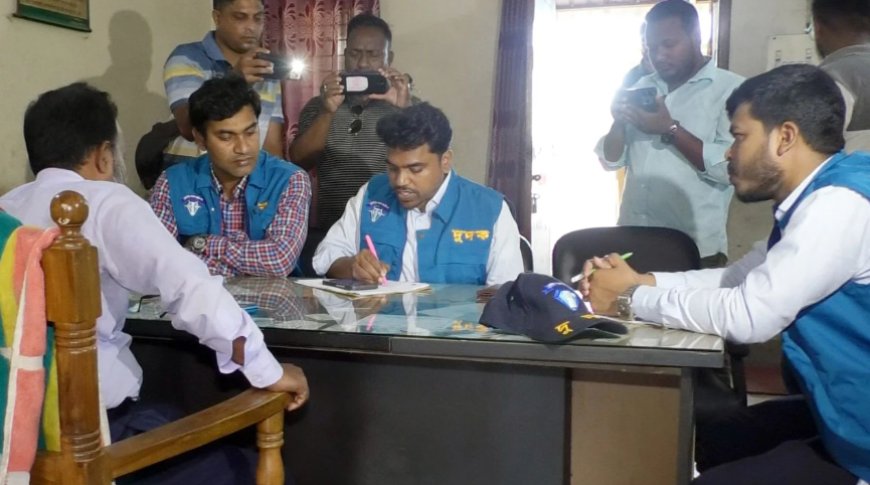টিকেট কালো বাজারীর অভিযোগে জামালপুর রেলওয়ে স্টেশনে দুদকের অভিযান